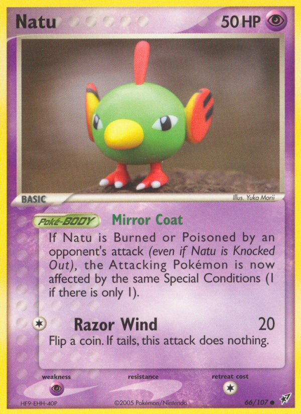 Natu (66/107) [EX: Deoxys] | Exor Games Bridgewater