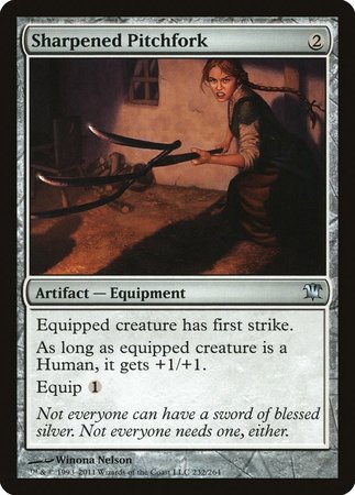 Sharpened Pitchfork [Innistrad] | Exor Games Bridgewater