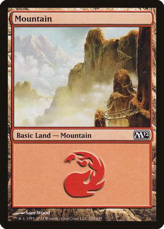Mountain (245) [Magic 2012] | Exor Games Bridgewater