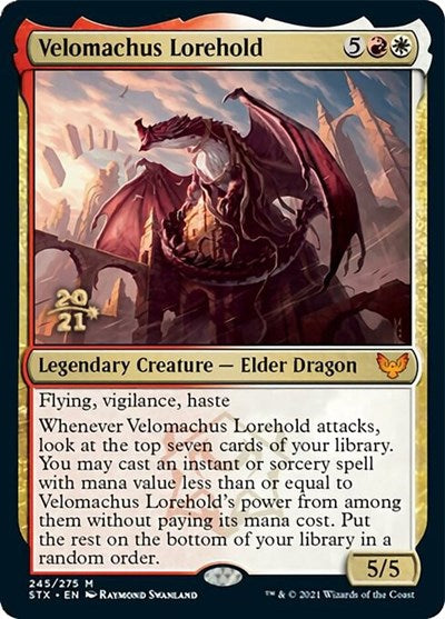 Velomachus Lorehold [Strixhaven: School of Mages Prerelease Promos] | Exor Games Bridgewater