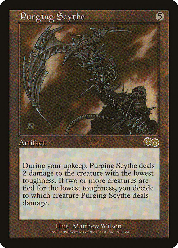 Purging Scythe [Urza's Saga] | Exor Games Bridgewater