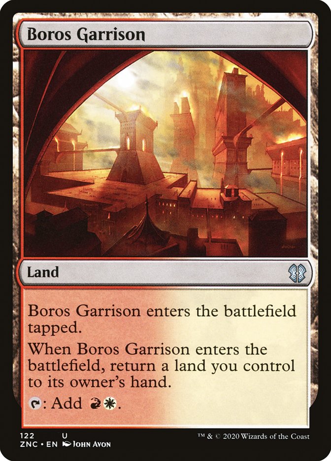 Boros Garrison [Zendikar Rising Commander] | Exor Games Bridgewater