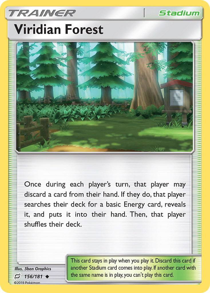 Viridian Forest (156/181) [Sun & Moon: Team Up] | Exor Games Bridgewater