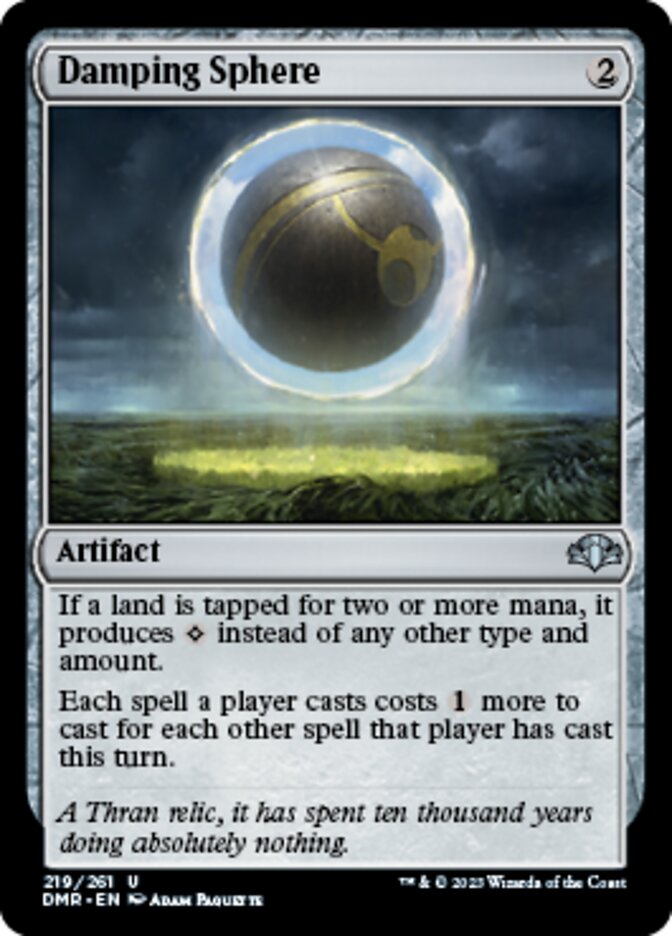 Damping Sphere [Dominaria Remastered] | Exor Games Bridgewater