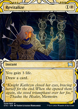 Revitalize (Etched Foil) [Strixhaven Mystical Archive] | Exor Games Bridgewater