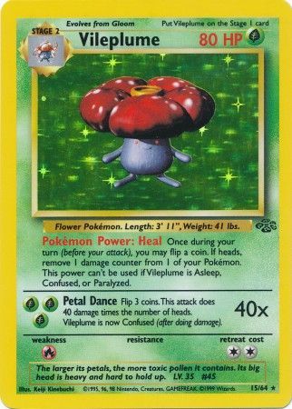 Vileplume (15/64) [Jungle Unlimited] | Exor Games Bridgewater