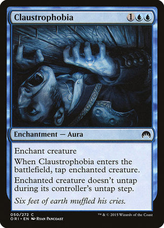 Claustrophobia [Magic Origins] | Exor Games Bridgewater