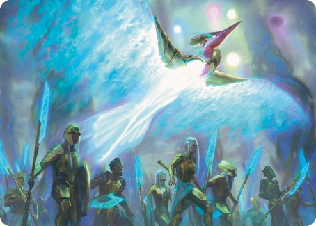 Otharri, Suns' Glory Art Card [Phyrexia: All Will Be One Art Series] | Exor Games Bridgewater