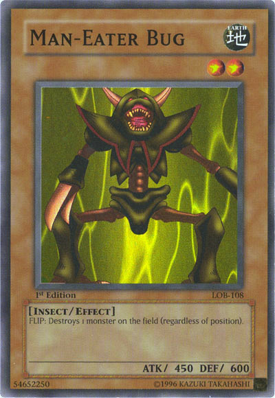 Man-Eater Bug [LOB-108] Super Rare | Exor Games Bridgewater