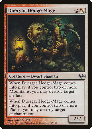 Duergar Hedge-Mage [Eventide] | Exor Games Bridgewater