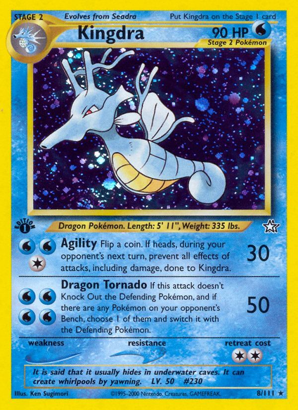 Kingdra (8/111) [Neo Genesis 1st Edition] | Exor Games Bridgewater