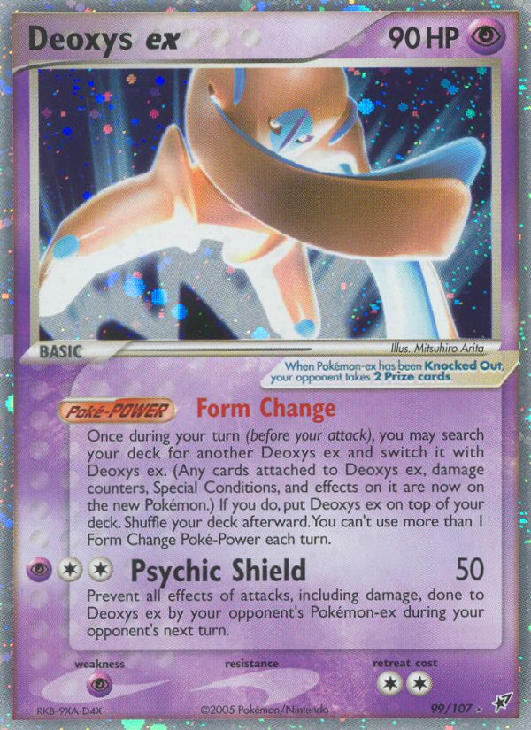 Deoxys ex (99/107) [EX: Deoxys] | Exor Games Bridgewater