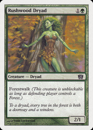 Rushwood Dryad [Eighth Edition] | Exor Games Bridgewater