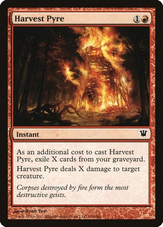Harvest Pyre [Innistrad] | Exor Games Bridgewater