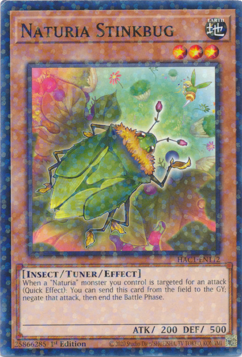 Naturia Stinkbug (Duel Terminal) [HAC1-EN112] Common | Exor Games Bridgewater