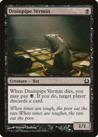 Drainpipe Vermin [Return to Ravnica] | Exor Games Bridgewater