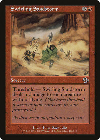 Swirling Sandstorm [Judgment] | Exor Games Bridgewater