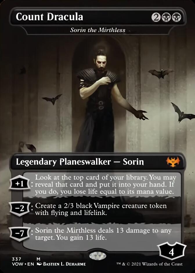 Sorin the Mirthless - Count Dracula [Innistrad: Crimson Vow] | Exor Games Bridgewater