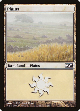 Plains (232) [Magic 2011] | Exor Games Bridgewater