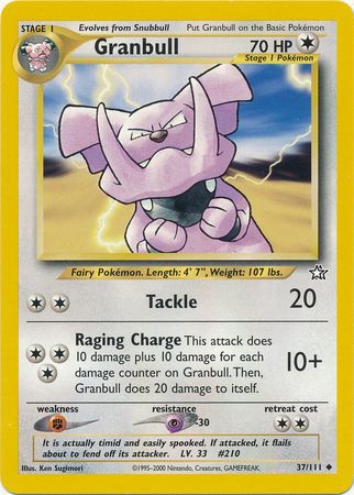 Granbull (37/111) [Neo Genesis Unlimited] | Exor Games Bridgewater