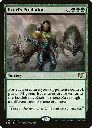 Ezuri's Predation [Commander 2015] | Exor Games Bridgewater