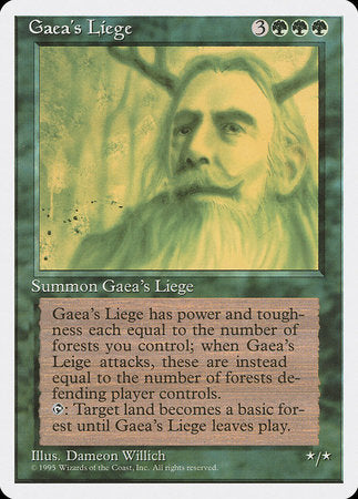 Gaea's Liege [Fourth Edition] | Exor Games Bridgewater