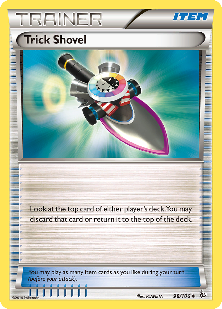 Trick Shovel (98/106) [XY: Flashfire] | Exor Games Bridgewater