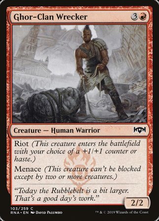 Ghor-Clan Wrecker [Ravnica Allegiance] | Exor Games Bridgewater