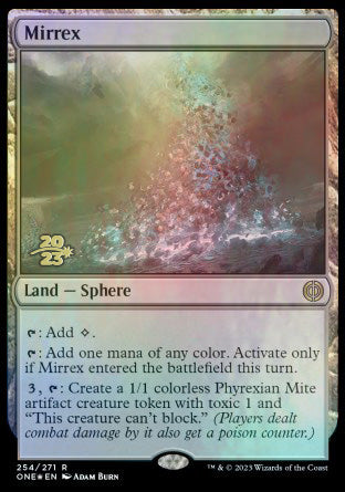 Mirrex [Phyrexia: All Will Be One Prerelease Promos] | Exor Games Bridgewater