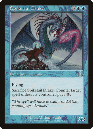 Spiketail Drake [Prophecy] | Exor Games Bridgewater