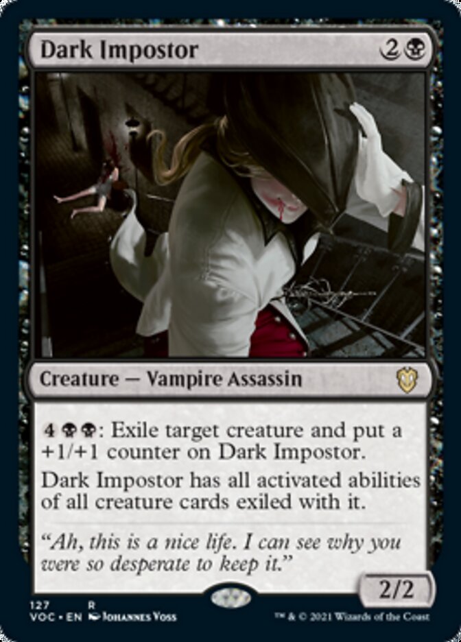 Dark Impostor [Innistrad: Crimson Vow Commander] | Exor Games Bridgewater