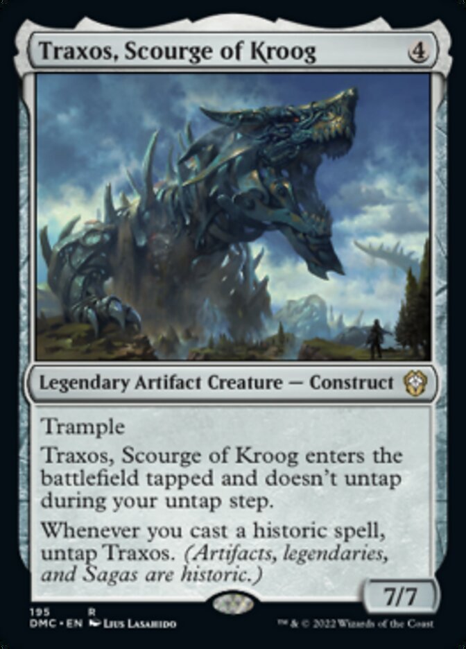 Traxos, Scourge of Kroog [Dominaria United Commander] | Exor Games Bridgewater