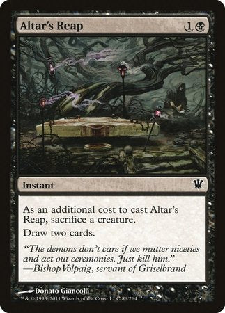 Altar's Reap [Innistrad] | Exor Games Bridgewater