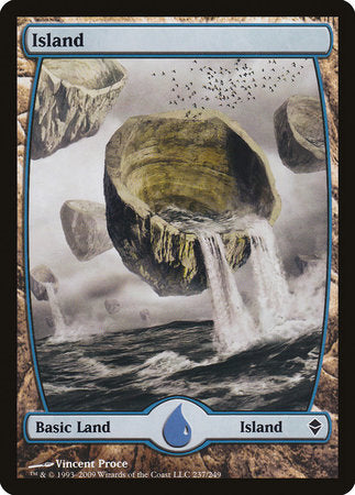 Island (237) - Full Art [Zendikar] | Exor Games Bridgewater