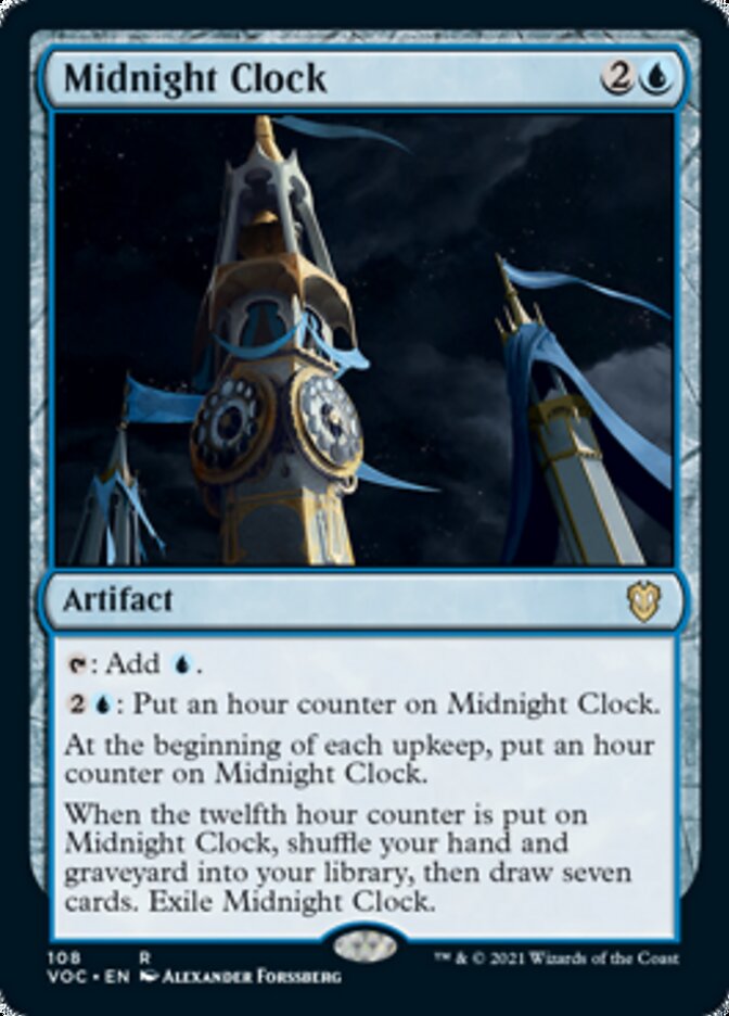 Midnight Clock [Innistrad: Crimson Vow Commander] | Exor Games Bridgewater