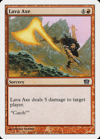 Lava Axe [Eighth Edition] | Exor Games Bridgewater