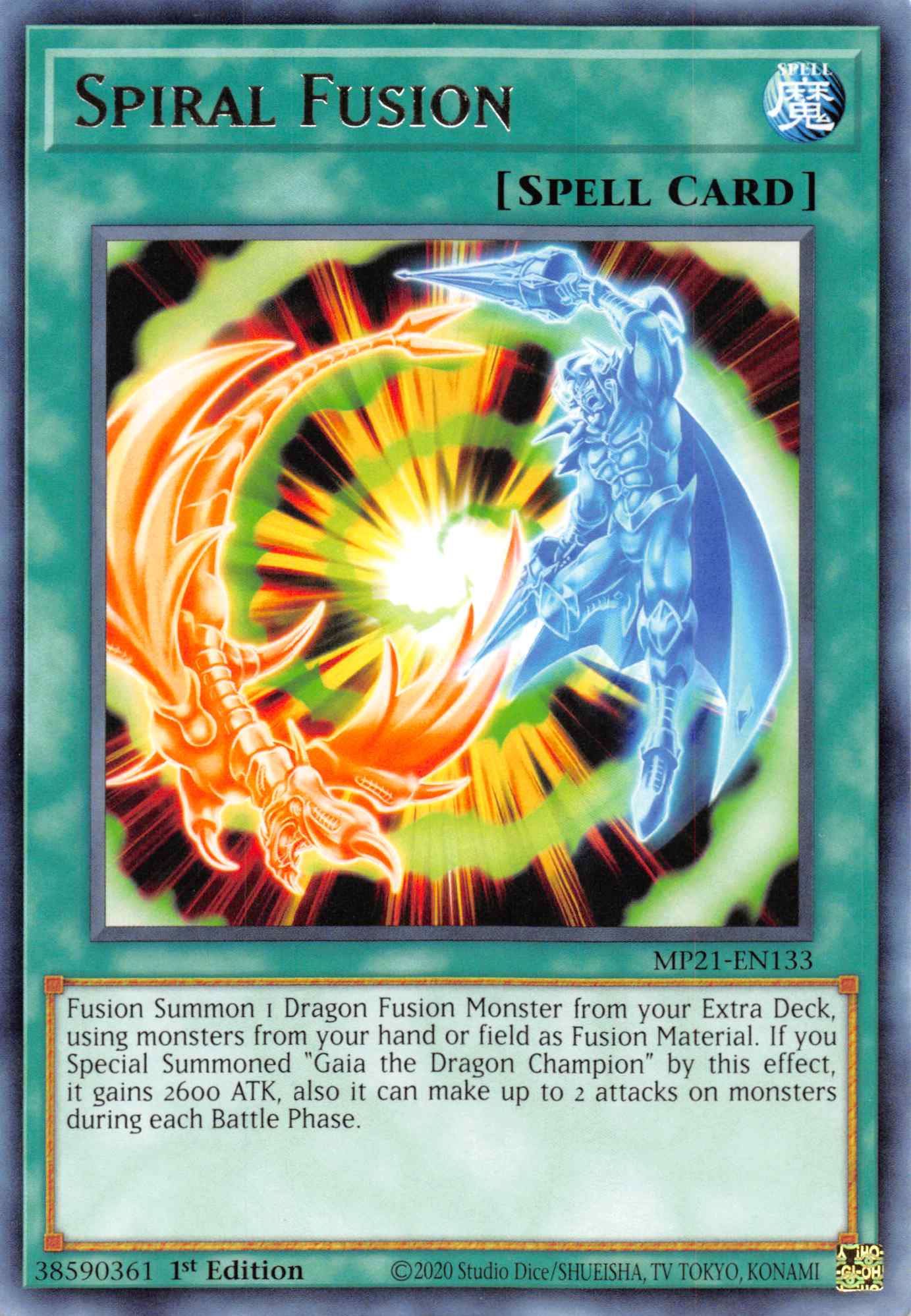 Spiral Fusion [MP21-EN133] Rare | Exor Games Bridgewater