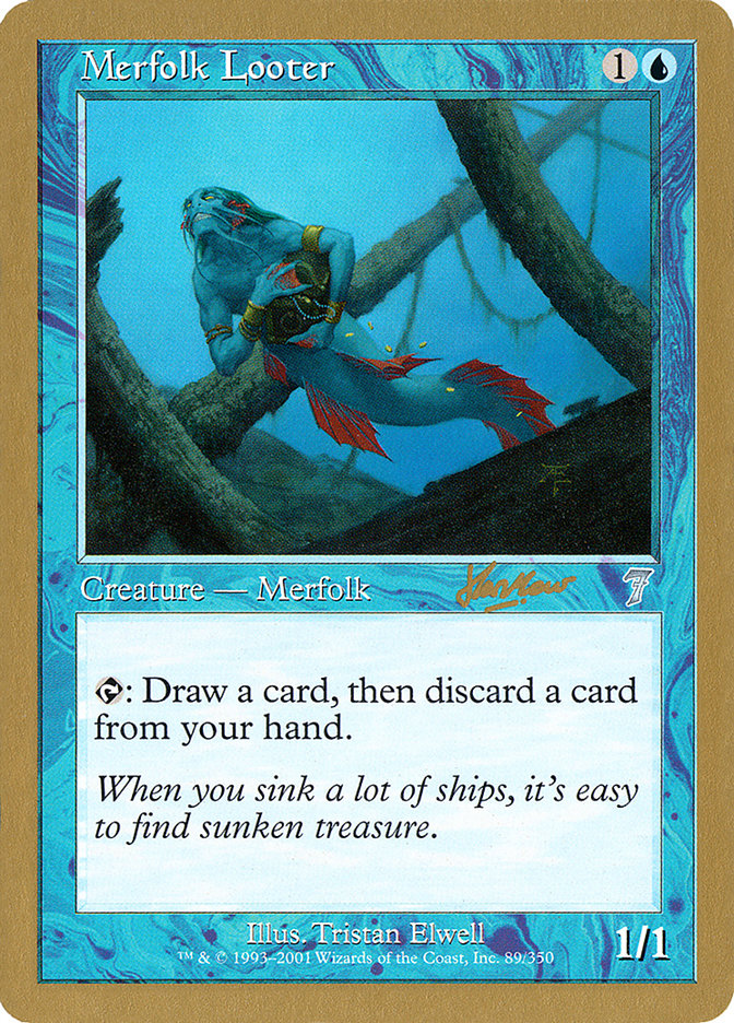 Merfolk Looter (Sim Han How) [World Championship Decks 2002] | Exor Games Bridgewater