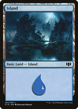 Island (325) [Commander 2014] | Exor Games Bridgewater