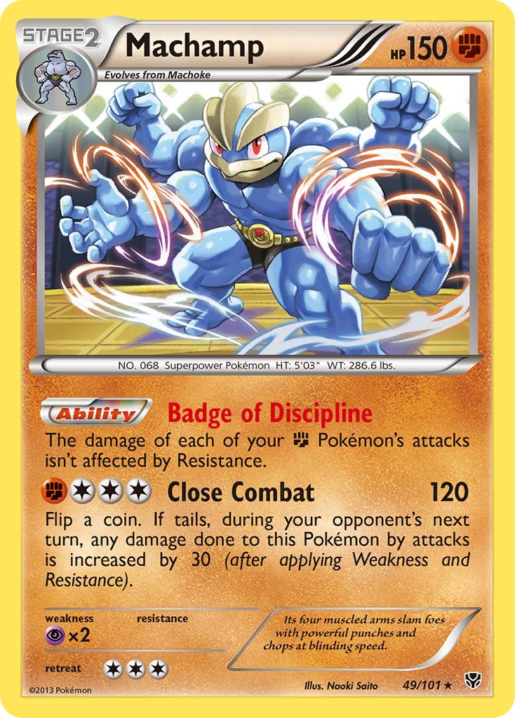 Machamp (49/101) [Black & White: Plasma Blast] | Exor Games Bridgewater