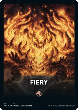 Fiery Theme Card [Jumpstart 2022 Front Cards] | Exor Games Bridgewater