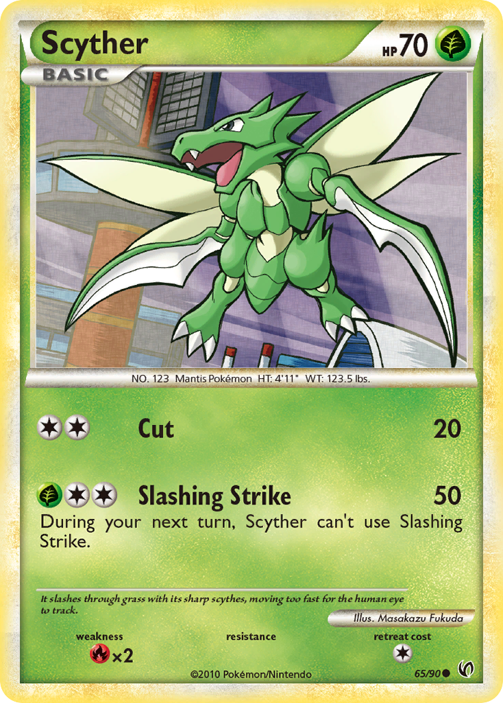 Scyther (65/90) [HeartGold & SoulSilver: Undaunted] | Exor Games Bridgewater