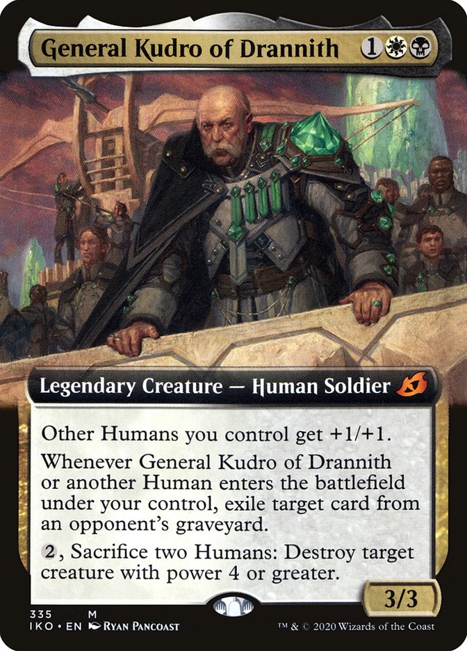 General Kudro of Drannith (Extended Art) [Ikoria: Lair of Behemoths] | Exor Games Bridgewater