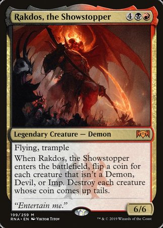 Rakdos, the Showstopper [Ravnica Allegiance] | Exor Games Bridgewater