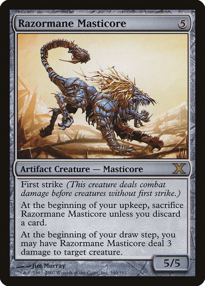 Razormane Masticore [Tenth Edition] | Exor Games Bridgewater