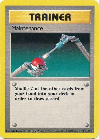 Maintenance (83/102) [Base Set Unlimited] | Exor Games Bridgewater