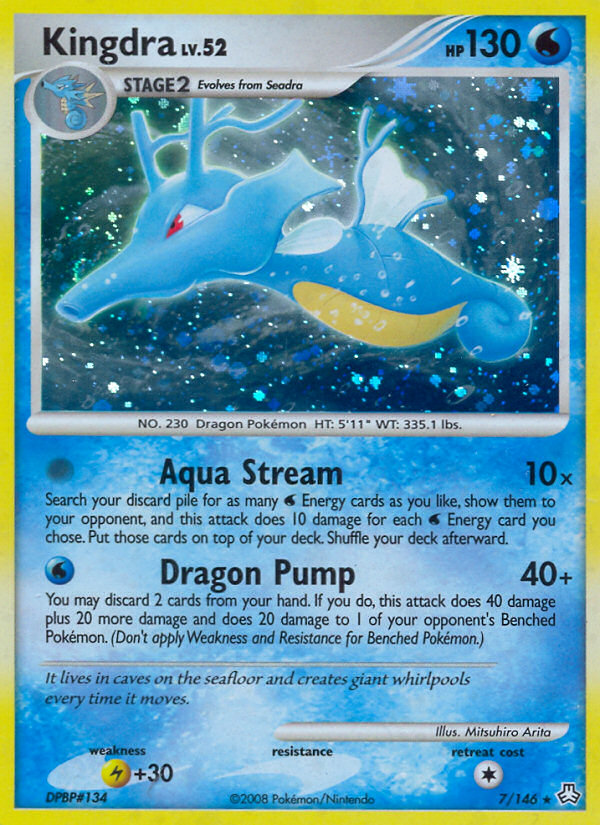 Kingdra (7/146) [Diamond & Pearl: Legends Awakened] | Exor Games Bridgewater