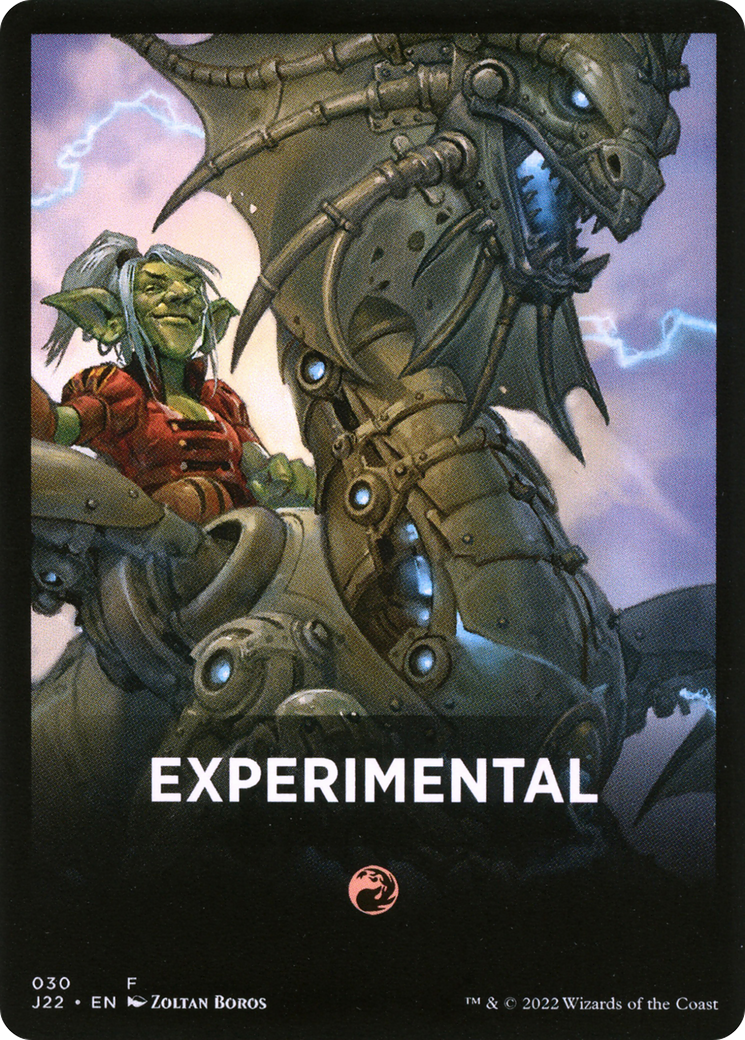 Experimental Theme Card [Jumpstart 2022 Front Cards] | Exor Games Bridgewater