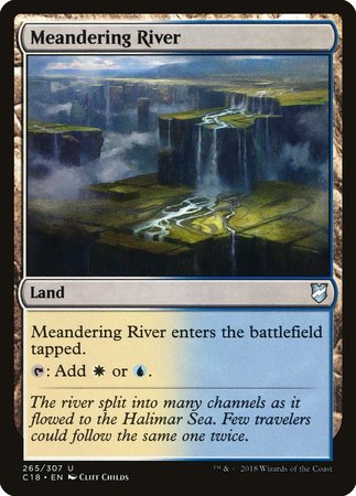 Meandering River [Commander 2018] | Exor Games Bridgewater