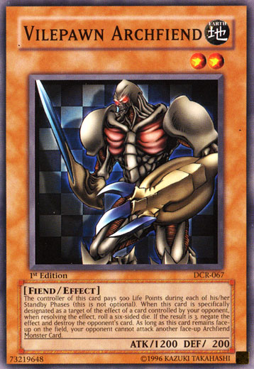 Vilepawn Archfiend [DCR-067] Common | Exor Games Bridgewater